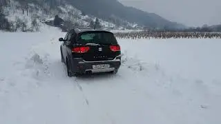 Seat Altea Freetrack TDI 170 snow start