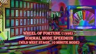 Wheel Of Fortune (1998) - Normal Mode Speedrun (Wild West Stage, 10 Minute-Mode)