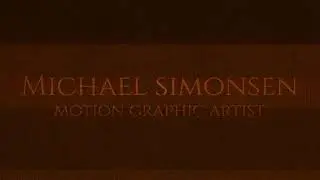 Michael Simonsen, AKA Herringbone. Graphic and Motion Artist