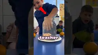The Most Unexpected Way to Lift an Orange Without Spilling Water
