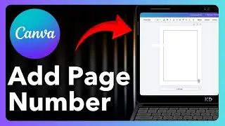 How To Add Page Number In Canva - Quick Tutorial