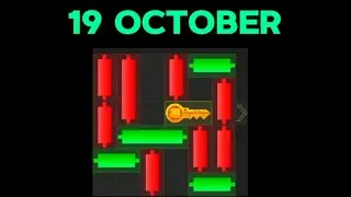 Hamster Kombat Mini Game October 19 Puzzle Solved Today