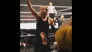 Dean Ambrose - Suicide dive (WWE Magdeburg)