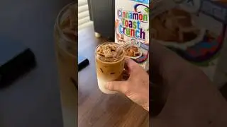 Cereal Milk Coffee - Cinnamon Toast Crunch #shorts