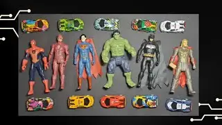 🦸&zwj;♂️ Superheroes Introduction | Hulk | Batman | Thor | Spiderman | Antman ⚡🕷️ Supercars