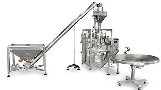 powder packing machine 3KG bags packaging equipment VFFS screw auger упаковочная машина порошка