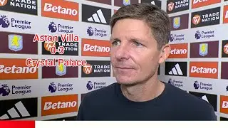 CONGRATULATIONS & BIG CREDIT TO THE PLAYERS! OLIVER GLASNER REACTS TO CRYSTAL PALACE'S WIN V ASTON