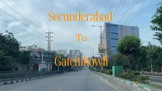 SW Volg #9 | Drive from Secunderabad to Gatchibowli | Exploring Hyderabad Roads