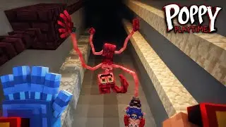 Minecraft Poppy Playtime Chapter 2 [Part 2] - Mommy Long Legs