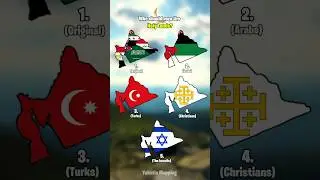 Who should own the Holy Lands? #palestine #israel #geography #mapping #phonk