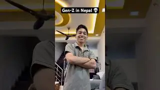 Gen-Z in Nepal 💀😅#relatable #memes #comedy #funny #genz #nepal #shortvideo #shorts