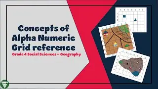 Concepts of Alpha Numeric Grid Referencing | Grade 4 Social Sciences - Geography | CAPS Aligned