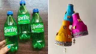 DIY.!! Home Decor Ideas Using Waste Sprite Bottles| Best Out Of Waste Ideas| Bottle Hanging Craft