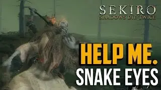 Sekiro : How to Beat Snake Eyes Shirahagi Boss (Easy Method)