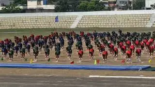 Mind blowing Mass PT display at Sainik School Bijapur