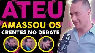 Deus Não Existe e Nem É | Edson Toshio x 5 CRENTES