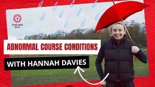 What are the 4 Abnormal Course Conditions? | Rules of Golf