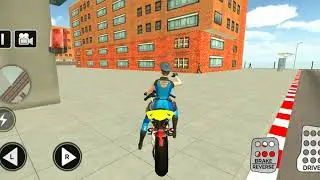 Police Motor Bike Simulator 2019 : Gangster Chase