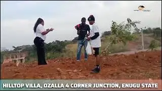 Land For Sale in Ozalla Enugu State - Marketed by Property Links Global #hilltopvillaozallaenugu
