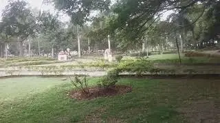Even park was full of Students and food distribution
