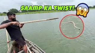 Boat Adventure with an Unexpected Snake Twist!&nbsp;🚤🐍😱