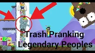 Trash Prank to Legendary Players | Growtopia