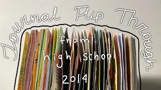 Journal from 2014 flip through (no talking)