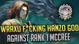 World Rank 1 Hanzo Player WRAXU VS McCree GOD IDDQD *INSANE F*CKING GAME*