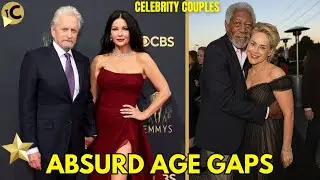 25 CELEBRITY COUPLES with ABSURD age GAPS you NEVER suspected!
