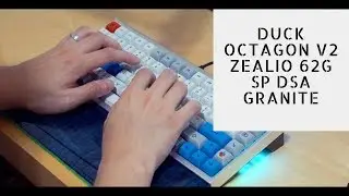 Duck Octagon V2 Typing Test (Zealio 62g)