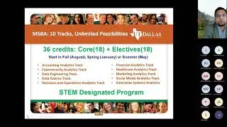 MS Business Analytics at UT Dallas - Information Session, Dec 3, 2021