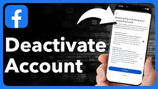 How To Deactivate Facebook Account