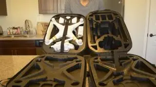 DJI Anbee Phantom 4 Drone  Harshell backpack review