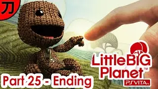 LittleBigPlanet PS Vita Walkthrough | Part 25 | Spooky Mansion - In The Clutches Of Evil [Ending]