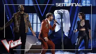 David Bisbal canta con Carlos Ángel y Diana 'El ruido' | Semifinal | La Voz Antena 3 2021