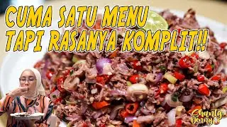 SATU LAUK TAPI RASANYA KOMPLIT!! TONGKOL SUWIR SAMBAL MATAH!!