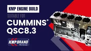 QSC8 3 Cummins Long Block Engine Build