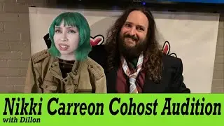 Nikki Carreon Cohost Audition with Dillon