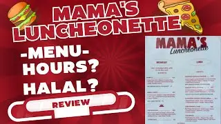 Меню закусочной 