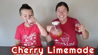 Homemade Cherry Limeade