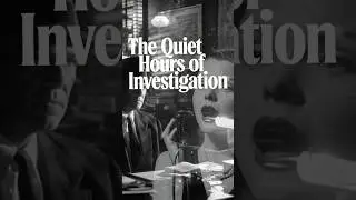 Las horas silenciosas de la investigaci&oacute;n | Detectives de radio cl&aacute;sicos #otrvisualradio #otr