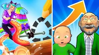 ✅ Run of life 🆚 Scribble Rider android, ios gameplay | Kush gamerz | #hairrush #games #kushgamerz