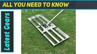 Lawn Leveling Rake - The Best 7FT Adjustable Tool for Yard and Garden