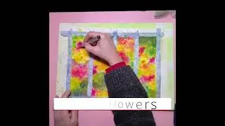 #shorts | Easy Watercolor Bookmarks | How I made watercolor bookmarks