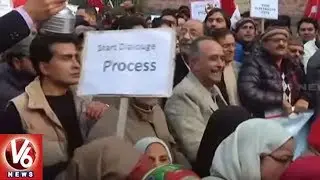 People Protests In Srinagar Over Public Distribution | Jammu Kashmir | V6 News