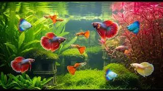 Mesmerizing Betta Fish Colors | Stunning Betta Fish in 4K Ultra HD #BettaFish #BeautifulBetta