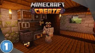 Conquering the Nether to Make Brass in Create! | Let's Create Ep 1