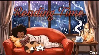 Rainy Night Reading Music ☔️ | Soft Piano & Cozy Atmosphere 🎹 