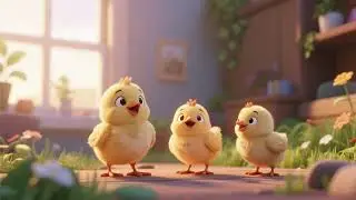 Zwitschernde Küken am Morgen | Morgenlied für Kinder | Nursery Rhymes