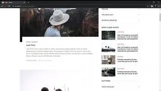 Callie Blog (with Admin Panel) / HTML, PHP, MySQL
